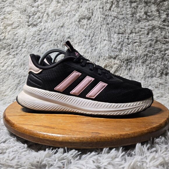 Adidas Womens Size 8.5 Path Daily Running CloudFoam Sneakers (Black/White) - Picture 11 of 12